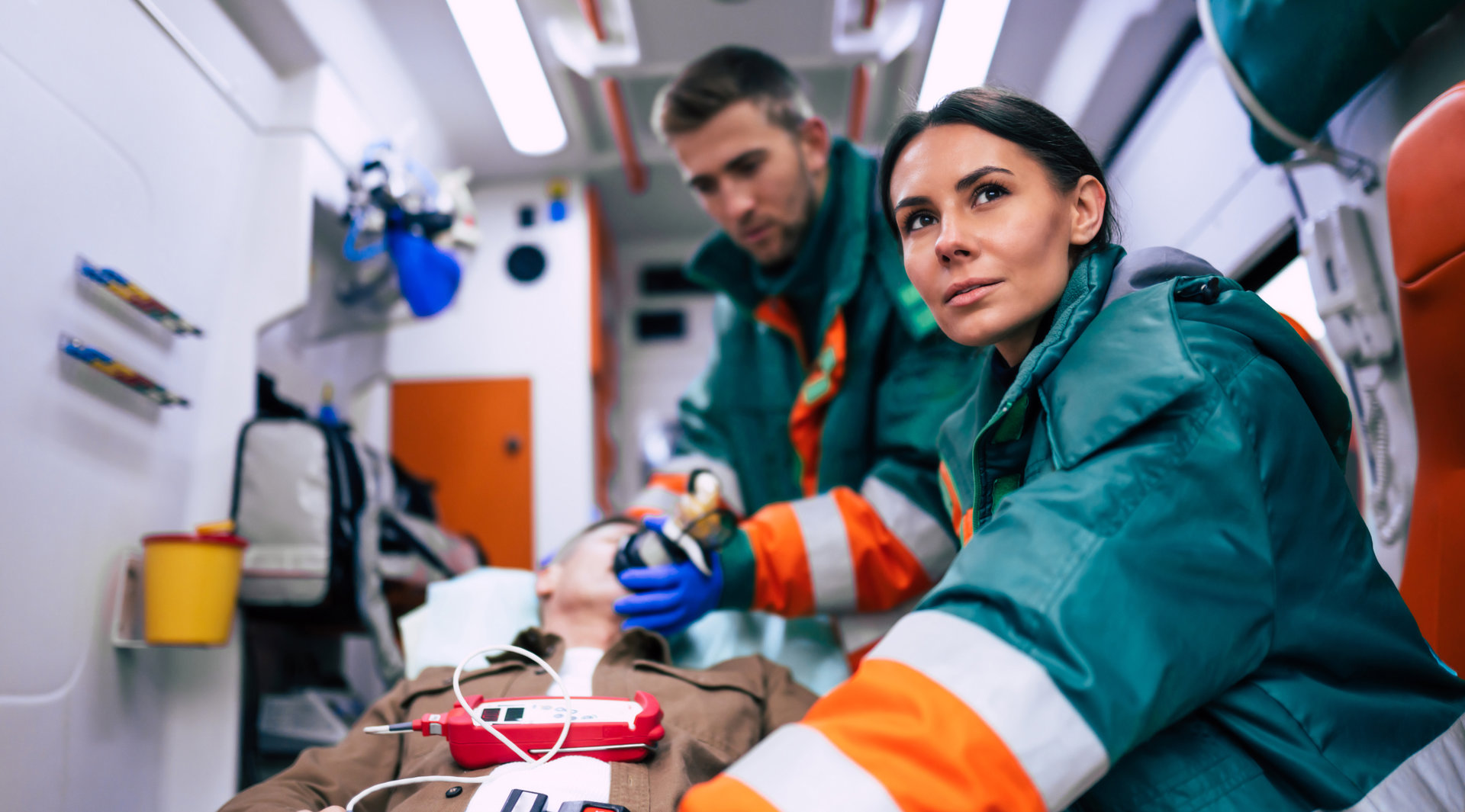 A group medical transportation team